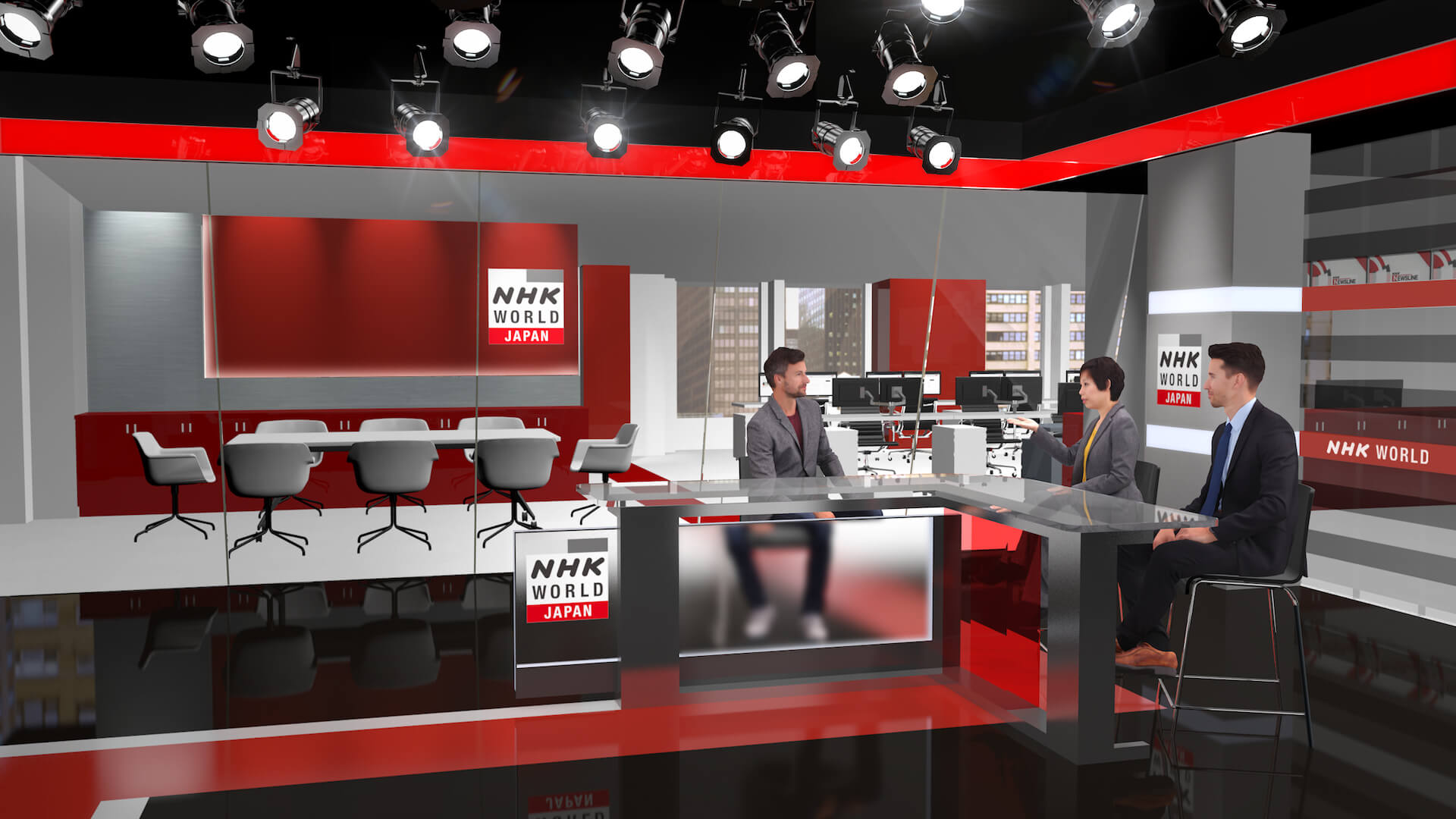 NHK World Japan News Headquarters project
