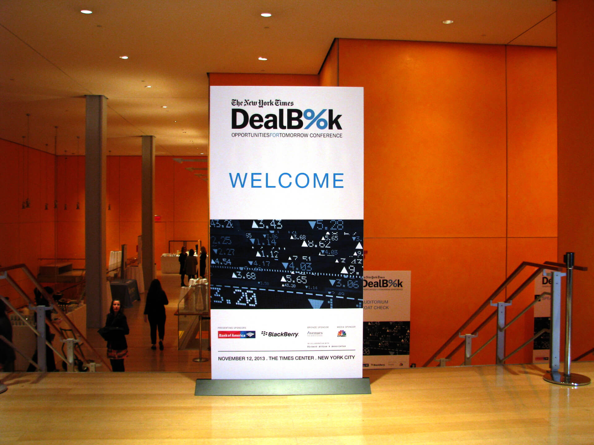 The New York Times Dealbook Conference project detail