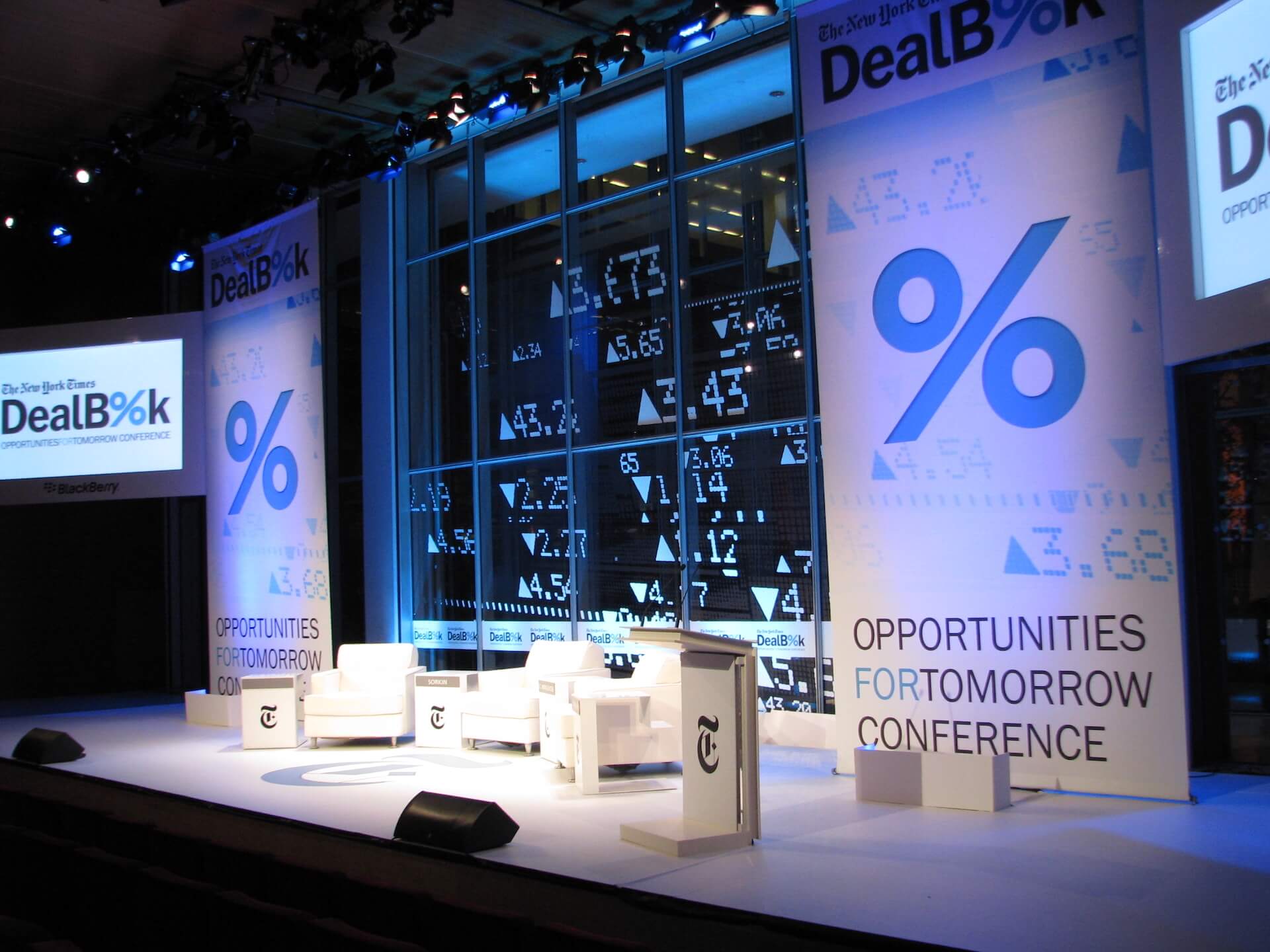 The New York Times Dealbook Conference project