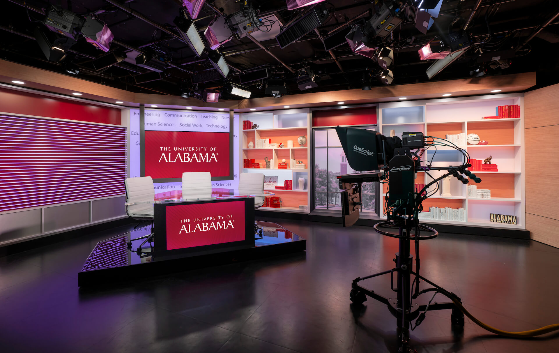 University of Alabama College of Continuing Studies Learning Studios project