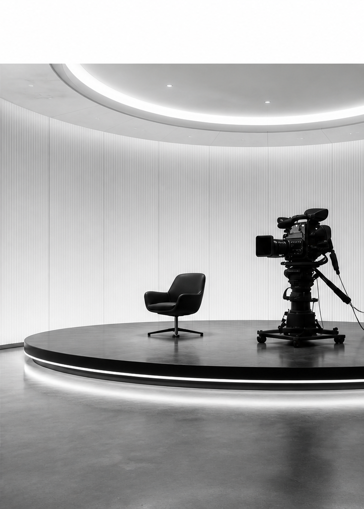 A camera-ready studio environment